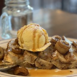 Bananas Foster Bread Pudding