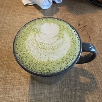 Provisions - Matcha latte with lavender syrup - Coffee & Tea Near Me - Vallejo, California
