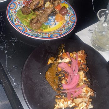 Del Rey - Steak and mushroom skewers - Tapas Bars Near Me - Palm Springs, California