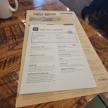 First Watch - Menus - Breakfast & Brunch Near Me - San Antonio, Texas First Watch - Menus - Breakfast & Brunch Near Me - San Antonio, Texas