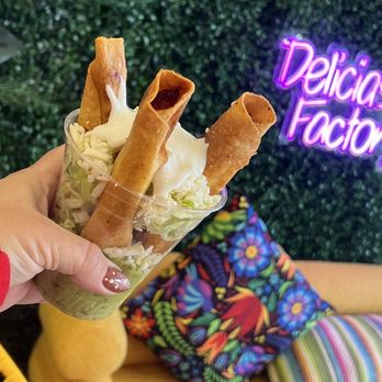 Delicias Factory - Flautas - Mexican Near Me - Branson, Missouri