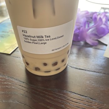 Ding Tea - Hazelnut Milk Tea - Bubble Tea Near Me - Martinez, Georgia Ding Tea - Hazelnut Milk Tea - Bubble Tea Near Me - Martinez, Georgia