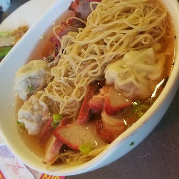 First Chinese BBQ - Bbq pork and wonton soup - Barbeque Near Me - Arlington, Texas