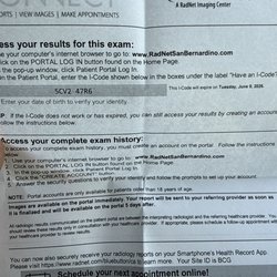 Breast Care and Imaging Center of Grove - They give instructions to be able to get my results as well.