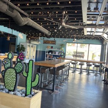 Green Cheek Beer Co. - Lots of indoor seating where you order food and drinks - Breweries Near Me - Oceanside, California