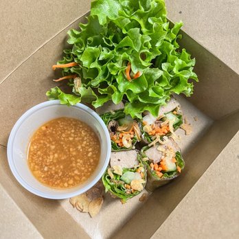 The Hidden Bistro - Pork Nem-Nuong Fresh Roll - Vietnamese Near Me - San Francisco, California