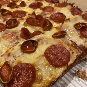 Jet's Pizza - 8 square pepperoni pizza - Pizza Near Me - Frisco, Texas Jet's Pizza - 8 square pepperoni pizza - Pizza Near Me - Frisco, Texas