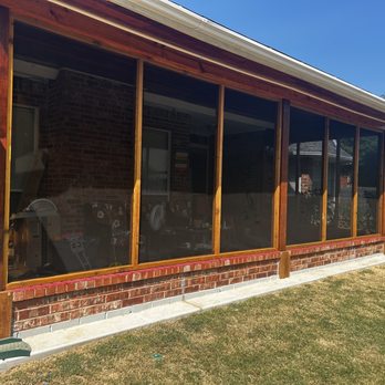 Screw It Handyman Services - Back porch enclosure with mesh & cedar! - Handyman Near Me Screw It Handyman Services - Back porch enclosure with mesh & cedar! - Handyman Near Me