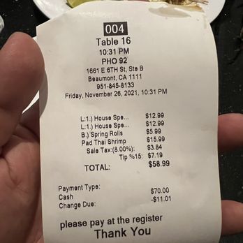 Pho 92 Vietnamese Restaurant - Vietnamese Near Me - Beaumont, California