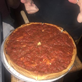 Zachary's Chicago Pizza - Large Mediterranean deep dish - Pizza Near Me - Berkeley, California