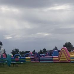 Granite Park - All the bounce houses rain or shine 04/16/22 #TheBiggestBounceHouseOfAmerica
