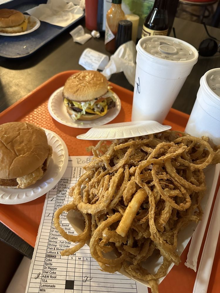 Food from Cotten's Famous Hamburgers