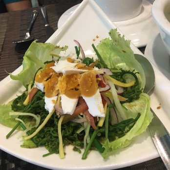 Café Tavera - Seafood salad with salted egg - Seafood Near Me - Davao City, DAS Café Tavera - Seafood salad with salted egg - Seafood Near Me - Davao City, DAS