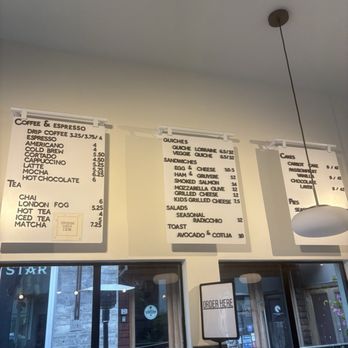 Starter Bakery - Some Menu items - Bakeries Near Me - Albany, California