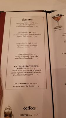 Menu photo 4 Ruth's Chris Steak House Troy, MI