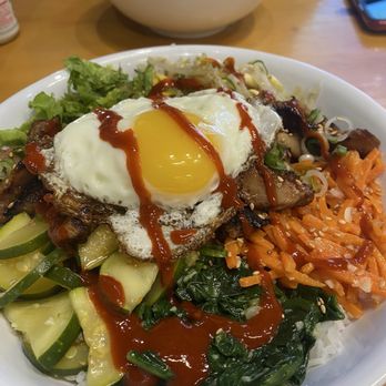 K Style Kitchen - this is the chickenBibimbap - Korean Near Me - Albuquerque, New Mexico