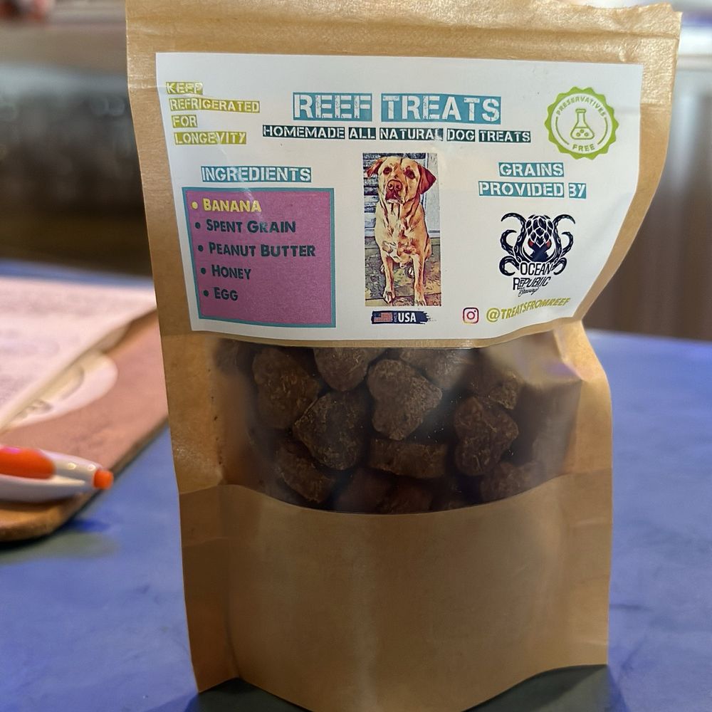 Ocean Republic Brewing - Pup treats - Brewpubs Near Me - Stuart, Florida