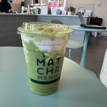 Matcha Magic - Banana Cream Matcha - Coffee & Tea Near Me - Seattle, Washington Matcha Magic - Banana Cream Matcha - Coffee & Tea Near Me - Seattle, Washington