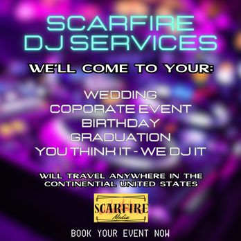 ScarFire Media - DJs Near Me - Butler, Pennsylvania ScarFire Media - DJs Near Me - Butler, Pennsylvania