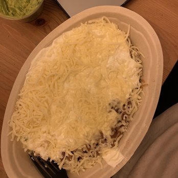 Chipotle Mexican Grill - a plate of shredded cheese - Mexican Near Me - Chicago, Illinois