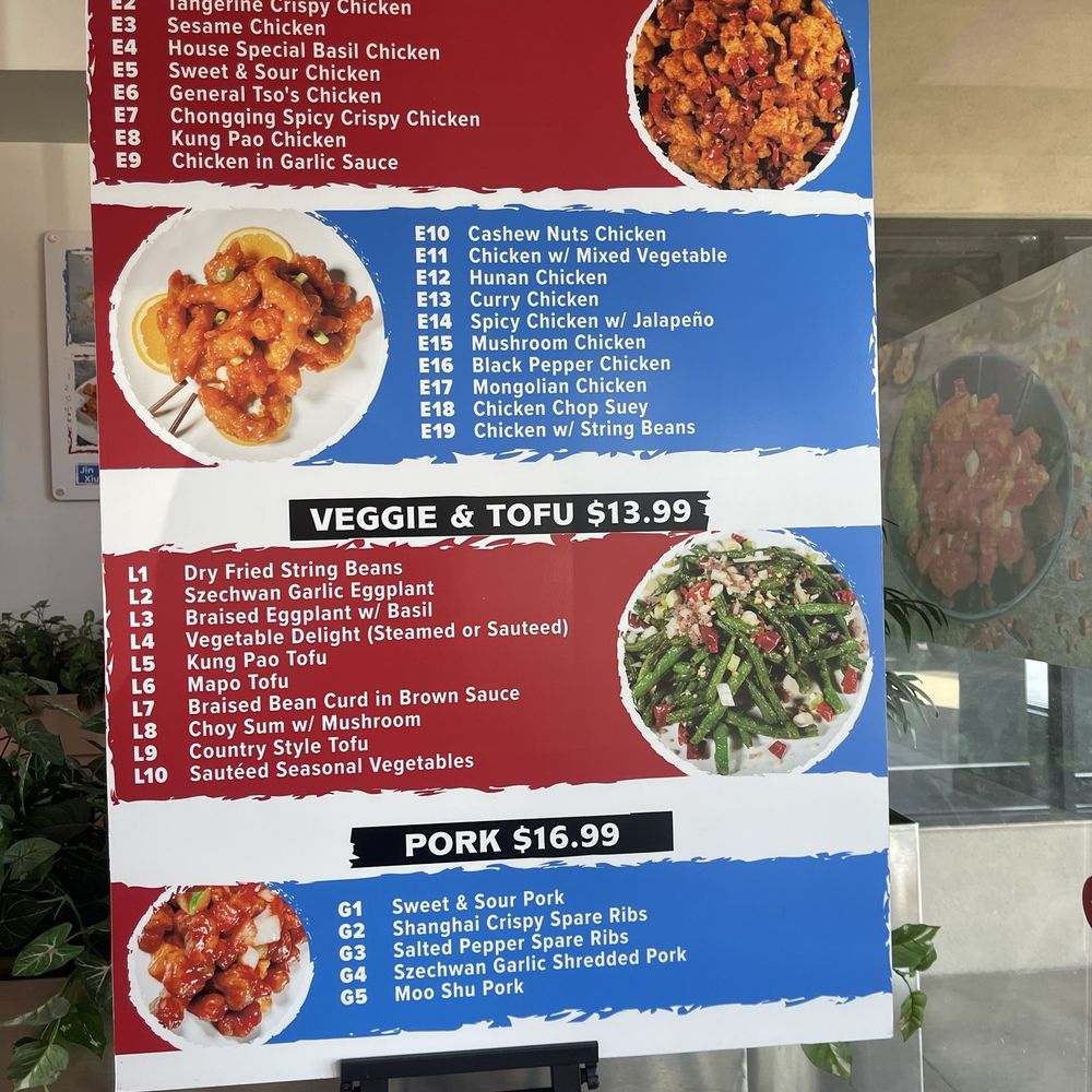 Chef K - Menu as of 9/17/2024 - Chinese Near Me - Murrieta, California
