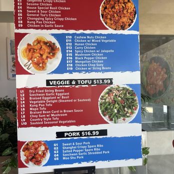 Chef K - Menu as of 9/17/2024 - Chinese Near Me - Murrieta, California
