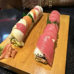 Rest Tokyo - Rainbow roll  on the left