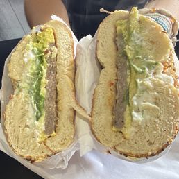 The classic with sausage and added avocado... it was delicious... did not skimp on the cream cheese. Definitely would get again.