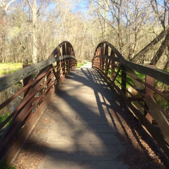Lake Accotink Park - Pedestrian bridge about 2 miles down trail from Marina - Parks Near Me - Springfield, Virginia Lake Accotink Park - Pedestrian bridge about 2 miles down trail from Marina - Parks Near Me - Springfield, Virginia