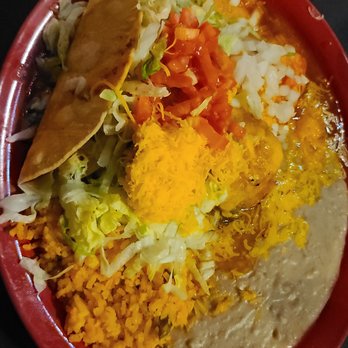 Los Dos Potrillos - #13 Combination Plate with Chile Relleno, Ground Beef Taco, & Chicken Enchilada $16.50 06-30-2022 - Mexican Near Me - Parker, Colorado Los Dos Potrillos - #13 Combination Plate with Chile Relleno, Ground Beef Taco, & Chicken Enchilada $16.50 06-30-2022 - Mexican Near Me - Parker, Colorado