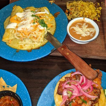 Compadres Cantina - Chicken Enchiladas - Mexican Near Me - Ontario, California