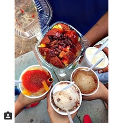 Raspados and manzanaloca