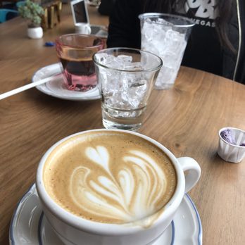 Found Coffee - Double shot espresso and bourbon vanilla latte - Coffee & Tea Near Me - Los Angeles, California