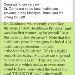 Zambrano Orthodontics - Voted Best Healthcare professional