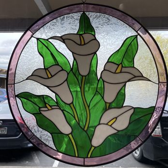 Doug's Place - Stained glass artwork throughout the restaurant - Breakfast & Brunch Near Me - Castro Valley, California