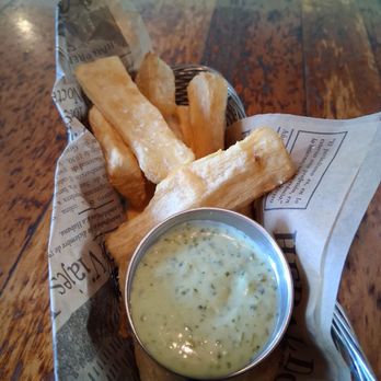 Guava's Cuban Cafe - Yuca frita ($7) comes with cilantro aioli - Cuban Near Me - Minneapolis, Minnesota