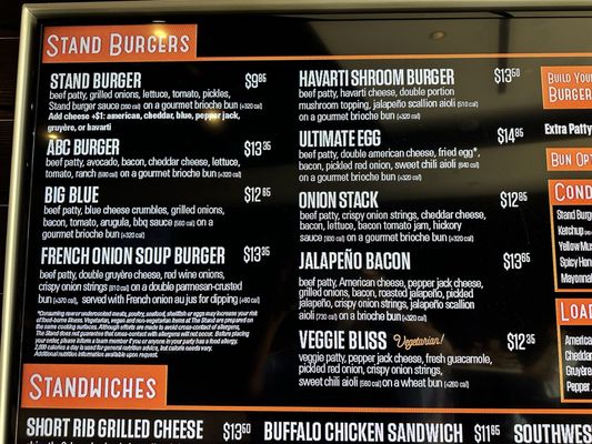 Menu photo 2 The Stand - American Classics Redefined Irvine, CA Menu photo 2 The Stand - American Classics Redefined Irvine, CA