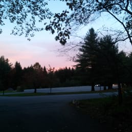 Piney run park at sunset Piney run park at sunset
