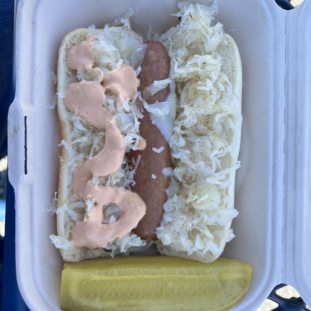Dockside Dogs - Rueben Dog - Hot Dogs Near Me - Anacortes, Washington