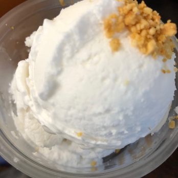 Sweet Rice - Refreshing 2 scoops of coconut ice cream with roasted peanuts, delicious! - Thai Near Me - Gardena, California