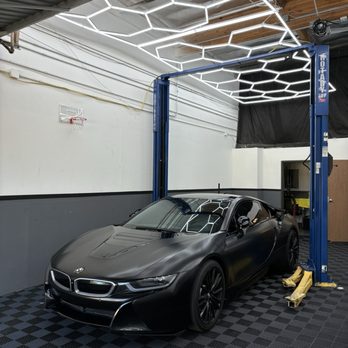 Cultivate Auto Studio - Satin Black Wrap on BMW i8 - Vehicle Wraps Near Me - Newport Beach , California Cultivate Auto Studio - Satin Black Wrap on BMW i8 - Vehicle Wraps Near Me - Newport Beach , California