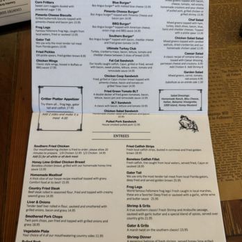 Marsh Landing Restaurant - Menu - Southern Near Me - Fellsmere, Florida
