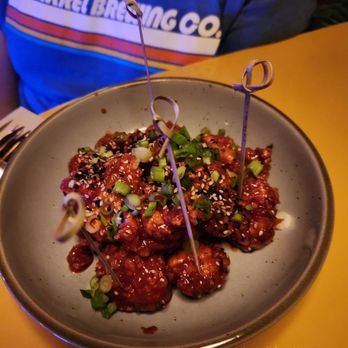 Gemini Room - Sweet and Sour Chicken Bites! - Bars Near Me - Seattle, Washington Gemini Room - Sweet and Sour Chicken Bites! - Bars Near Me - Seattle, Washington