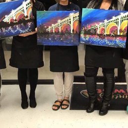 All of our paintings looked absolutely fantastic! All of our paintings looked absolutely fantastic!