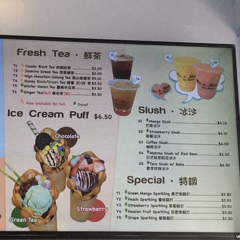 Mr & Mrs Tea House - Menu - Desserts Near Me - San Francisco, California Mr & Mrs Tea House - Menu - Desserts Near Me - San Francisco, California