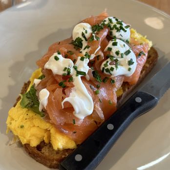 Native Fields - Salmon avocado toast - New American Near Me - Walnut, California Native Fields - Salmon avocado toast - New American Near Me - Walnut, California