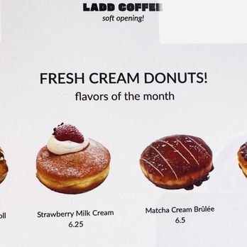 Ladd Coffee - Donut Menu (June 5, 2026) - Coffee & Tea Near Me - West Covina, California Ladd Coffee - Donut Menu (June 5, 2026) - Coffee & Tea Near Me - West Covina, California