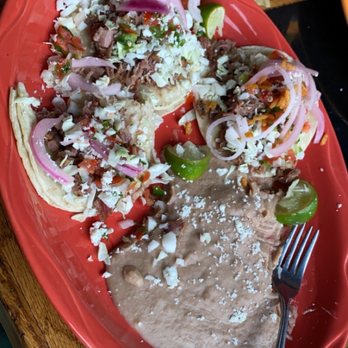 Aunt Chilada's - Looked like carnitas. I actually ordered carne asada tacos. Meat is too light to be beef. Was still ok, if it was carnitas. - Mexican Near Me - Tempe, Arizona Aunt Chilada's - Looked like carnitas. I actually ordered carne asada tacos. Meat is too light to be beef. Was still ok, if it was carnitas. - Mexican Near Me - Tempe, Arizona