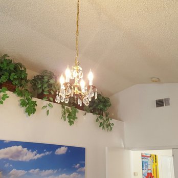 Bear Electric - Beautiful chandelier Sam installed. - Electricians Near Me Bear Electric - Beautiful chandelier Sam installed. - Electricians Near Me