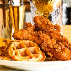 Perry Street Chophouse - Chicken and Waffles